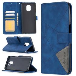 Binfen Color BF05 Prismatic Slim Wallet Flip Cover for Xiaomi Redmi Note 9s / Note9 Pro / Note 9 Pro Max - Blue