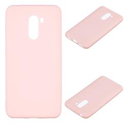 Candy Soft Silicone Protective Phone Case for Mi Xiaomi Pocophone F1 - Light Pink