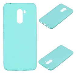 Candy Soft Silicone Protective Phone Case for Mi Xiaomi Pocophone F1 - Light Blue