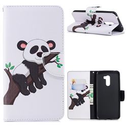 Tree Panda Leather Wallet Case for Mi Xiaomi Pocophone F1