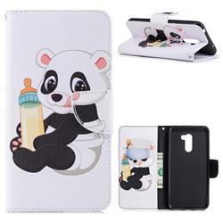 Baby Panda Leather Wallet Case for Mi Xiaomi Pocophone F1