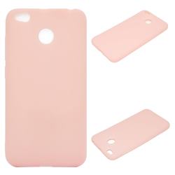 Candy Soft Silicone Protective Phone Case for Xiaomi Redmi 4 (4X) - Light Pink
