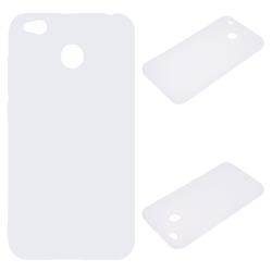 Candy Soft Silicone Protective Phone Case for Xiaomi Redmi 4 (4X) - White