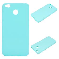 Candy Soft Silicone Protective Phone Case for Xiaomi Redmi 4 (4X) - Light Blue