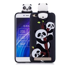 Ascended Panda Soft 3D Climbing Doll Soft Case for Xiaomi Redmi 5A