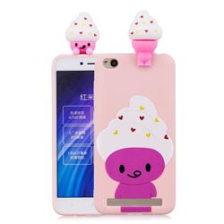 Ice Cream Man Soft 3D Climbing Doll Soft Case for Xiaomi Redmi 5A