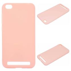 Candy Soft Silicone Protective Phone Case for Xiaomi Redmi 5A - Light Pink