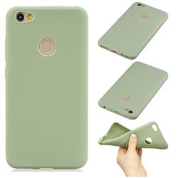 Candy Soft Silicone Phone Case for Xiaomi Redmi 5A - Pea Green
