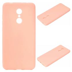 Candy Soft Silicone Protective Phone Case for Mi Xiaomi Redmi 5 Plus - Light Pink