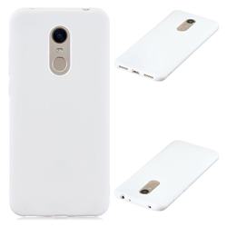 Candy Soft Silicone Protective Phone Case for Mi Xiaomi Redmi 5 Plus - White