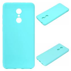 Candy Soft Silicone Protective Phone Case for Mi Xiaomi Redmi 5 Plus - Light Blue