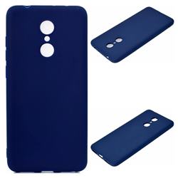 Candy Soft Silicone Protective Phone Case for Mi Xiaomi Redmi 5 Plus - Dark Blue
