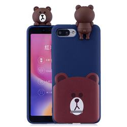 Cute Bear Soft 3D Climbing Doll Soft Case for Mi Xiaomi Redmi 6A