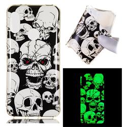 Red-eye Ghost Skull Noctilucent Soft TPU Back Cover for Xiaomi Mi A2 Lite (Redmi 6 Pro)