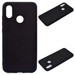 Candy Soft Silicone Protective Phone Case for Xiaomi Mi A2 Lite (Redmi 6 Pro) - Black