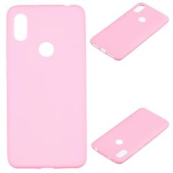 Candy Soft Silicone Protective Phone Case for Xiaomi Mi A2 Lite (Redmi 6 Pro) - Dark Pink