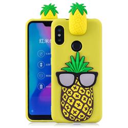 Big Pineapple Soft 3D Climbing Doll Soft Case for Xiaomi Mi A2 Lite (Redmi 6 Pro)
