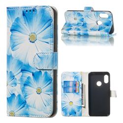 Orchid Flower PU Leather Wallet Case for Xiaomi Mi A2 Lite (Redmi 6 Pro)