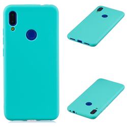Candy Soft Silicone Protective Phone Case for Mi Xiaomi Redmi 7 - Light Blue