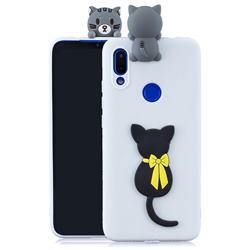 Little Black Cat Soft 3D Climbing Doll Soft Case for Mi Xiaomi Redmi 7