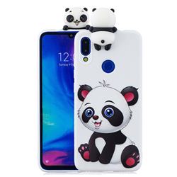 Panda Girl Soft 3D Climbing Doll Soft Case for Mi Xiaomi Redmi 7