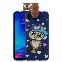 Bad Owl Soft 3D Climbing Doll Soft Case for Mi Xiaomi Redmi 7
