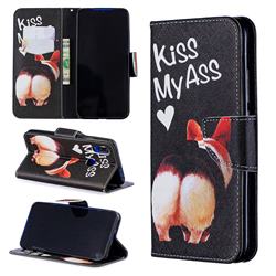 Lovely Pig Ass Leather Wallet Case for Mi Xiaomi Redmi 7