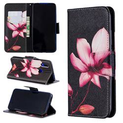 Lotus Flower Leather Wallet Case for Mi Xiaomi Redmi 7