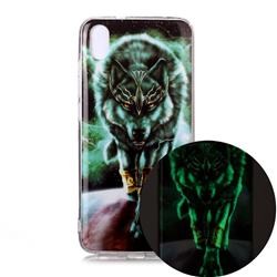 Wolf King Noctilucent Soft TPU Back Cover for Mi Xiaomi Redmi 7A