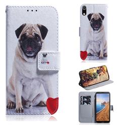 Pug Dog PU Leather Wallet Case for Mi Xiaomi Redmi 7A