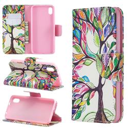 The Tree of Life Leather Wallet Case for Mi Xiaomi Redmi 7A