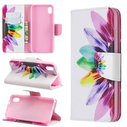 Seven-color Flowers Leather Wallet Case for Mi Xiaomi Redmi 7A