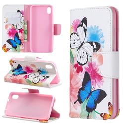 Vivid Flying Butterflies Leather Wallet Case for Mi Xiaomi Redmi 7A