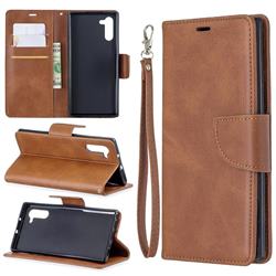 Classic Sheepskin PU Leather Phone Wallet Case for Mi Xiaomi Redmi 7A - Brown