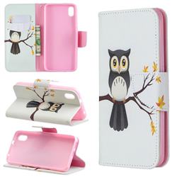 Owl on Tree Leather Wallet Case for Mi Xiaomi Redmi 7A
