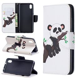 Tree Panda Leather Wallet Case for Mi Xiaomi Redmi 7A