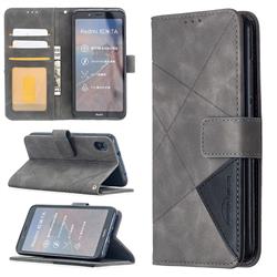 Binfen Color BF05 Prismatic Slim Wallet Flip Cover for Mi Xiaomi Redmi 7A - Gray