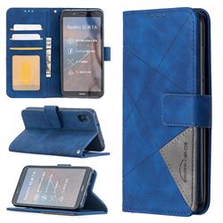Binfen Color BF05 Prismatic Slim Wallet Flip Cover for Mi Xiaomi Redmi 7A - Blue