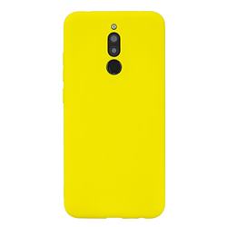 Candy Soft Silicone Protective Phone Case for Mi Xiaomi Redmi 8 - Yellow