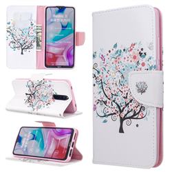Colorful Tree Leather Wallet Case for Mi Xiaomi Redmi 8
