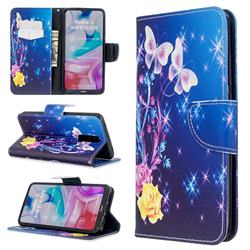 Yellow Flower Butterfly Leather Wallet Case for Mi Xiaomi Redmi 8