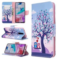 Tree and Owls Leather Wallet Case for Mi Xiaomi Redmi 8
