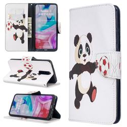 Football Panda Leather Wallet Case for Mi Xiaomi Redmi 8