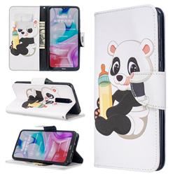 Baby Panda Leather Wallet Case for Mi Xiaomi Redmi 8