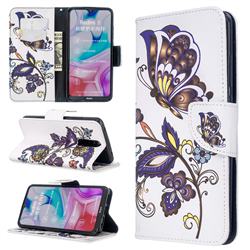 Butterflies and Flowers Leather Wallet Case for Mi Xiaomi Redmi 8