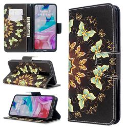 Circle Butterflies Leather Wallet Case for Mi Xiaomi Redmi 8