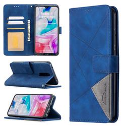 Binfen Color BF05 Prismatic Slim Wallet Flip Cover for Mi Xiaomi Redmi 8 - Blue
