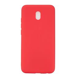 Candy Soft Silicone Protective Phone Case for Mi Xiaomi Redmi 8A - Red