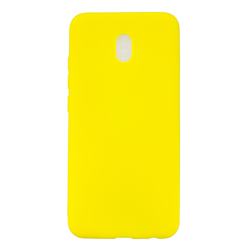 Candy Soft Silicone Protective Phone Case for Mi Xiaomi Redmi 8A - Yellow