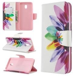 Seven-color Flowers Leather Wallet Case for Mi Xiaomi Redmi 8A